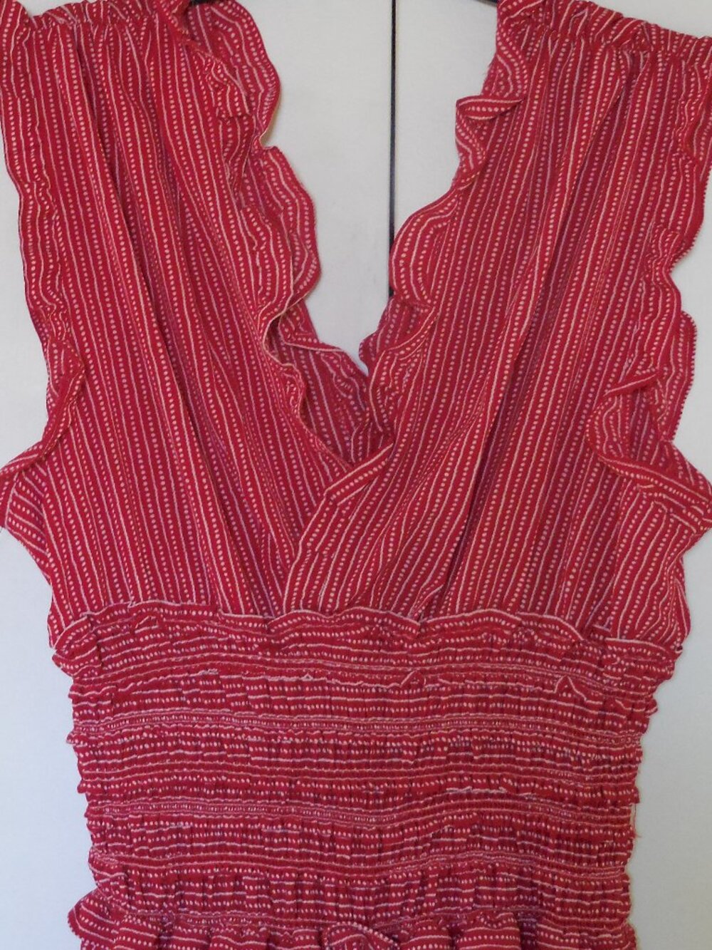 Max Studio Red Jumpsuit